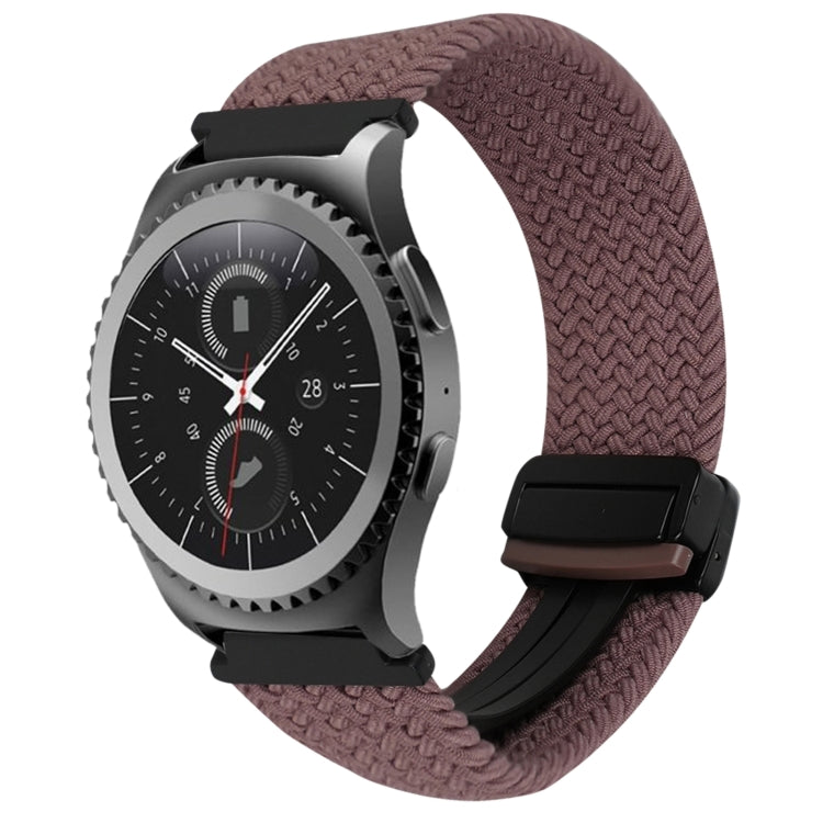 สายรัดนาฬิกาถักพร้อมตัวล็อกแม่เหล็ก 20 มม. สำหรับ Samsung Gear S2 Classic และ Galaxy Watch 7