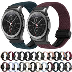 สายรัดนาฬิกาถักพร้อมตัวล็อกแม่เหล็ก 20 มม. สำหรับ Samsung Gear S2 Classic และ Galaxy Watch 7