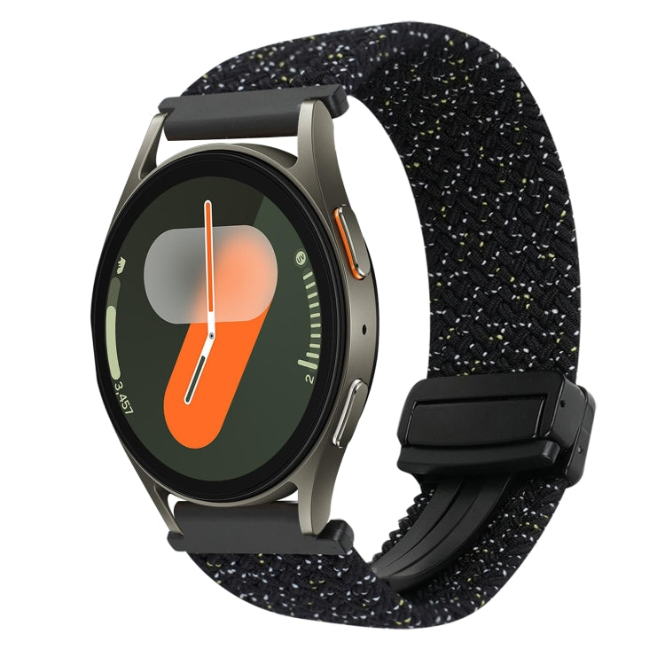 สายรัดนาฬิกาถักพร้อมตัวล็อกแม่เหล็ก 20 มม. สำหรับ Samsung Gear S2 Classic และ Galaxy Watch 7