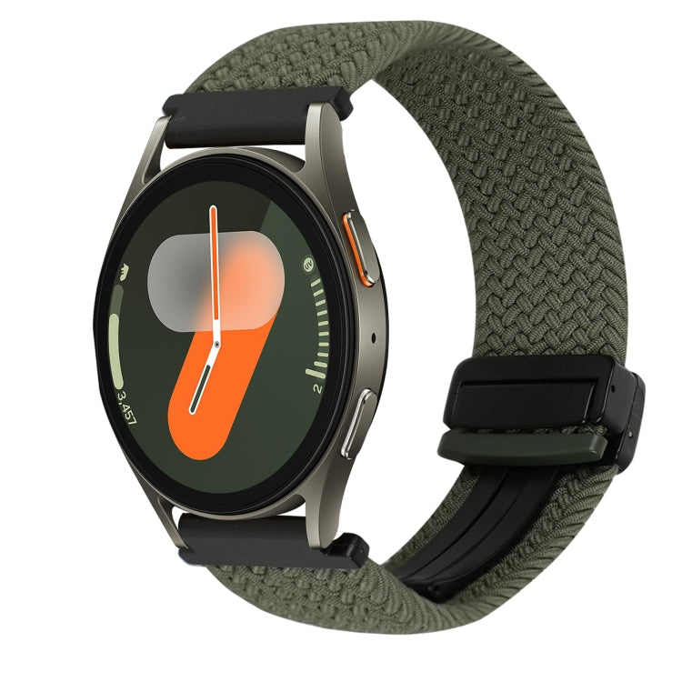 สายรัดนาฬิกาถักพร้อมตัวล็อกแม่เหล็ก 20 มม. สำหรับ Samsung Gear S2 Classic และ Galaxy Watch 7