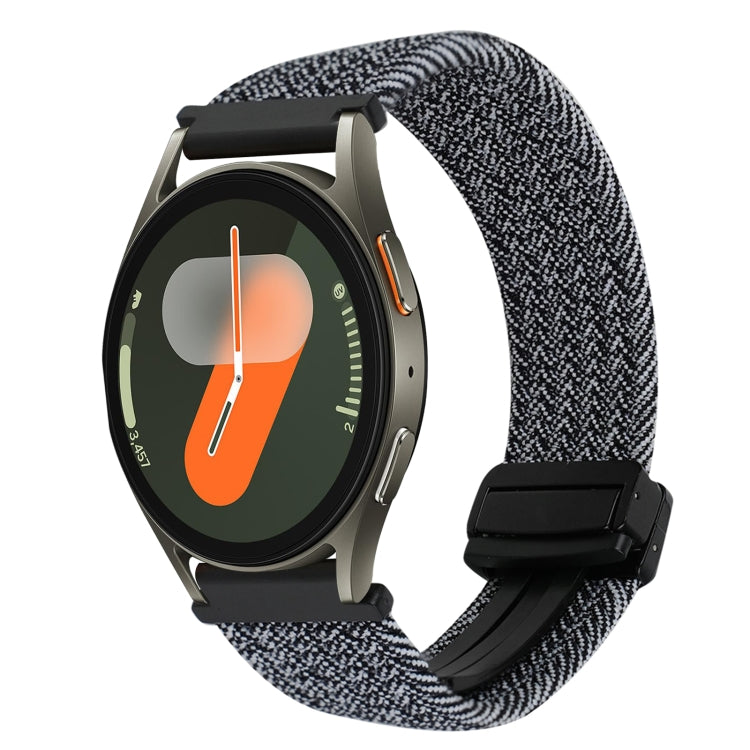 สายรัดนาฬิกาถักพร้อมตัวล็อกแม่เหล็ก 20 มม. สำหรับ Samsung Gear S2 Classic และ Galaxy Watch 7