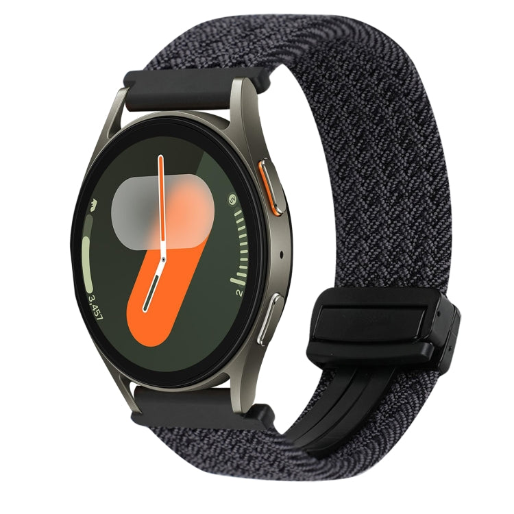 สายรัดนาฬิกาถักพร้อมตัวล็อกแม่เหล็ก 20 มม. สำหรับ Samsung Gear S2 Classic และ Galaxy Watch 7