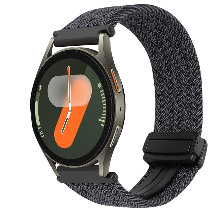 สายรัดนาฬิกาถักพร้อมตัวล็อกแม่เหล็ก 20 มม. สำหรับ Samsung Gear S2 Classic และ Galaxy Watch 7