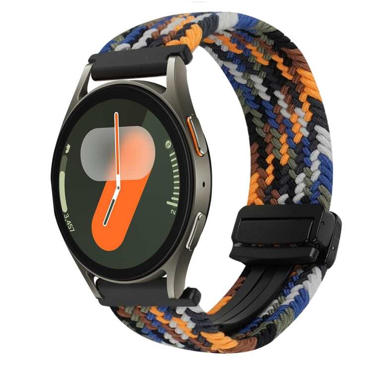 สายรัดนาฬิกาถักพร้อมตัวล็อกแม่เหล็ก 20 มม. สำหรับ Samsung Gear S2 Classic และ Galaxy Watch 7