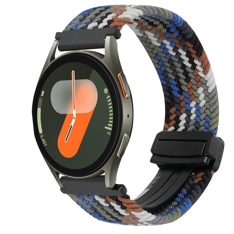 สายรัดนาฬิกาถักพร้อมตัวล็อกแม่เหล็ก 20 มม. สำหรับ Samsung Gear S2 Classic และ Galaxy Watch 7