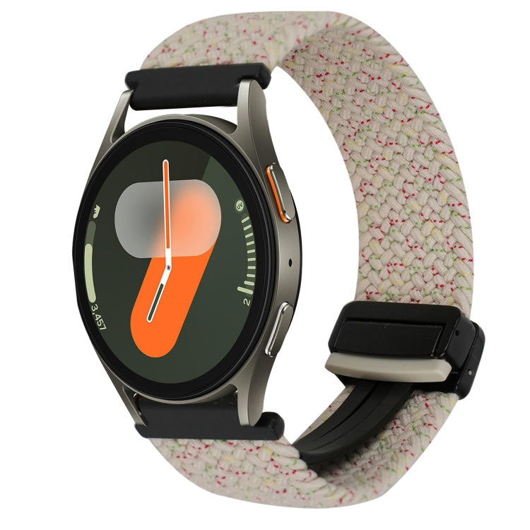 สายรัดนาฬิกาถักพร้อมตัวล็อกแม่เหล็ก 20 มม. สำหรับ Samsung Gear S2 Classic และ Galaxy Watch 7