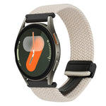 สายรัดนาฬิกาถักพร้อมตัวล็อกแม่เหล็ก 20 มม. สำหรับ Samsung Gear S2 Classic และ Galaxy Watch 7