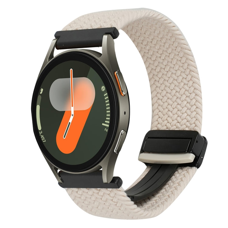 สายรัดนาฬิกาถักพร้อมตัวล็อกแม่เหล็ก 20 มม. สำหรับ Samsung Gear S2 Classic และ Galaxy Watch 7