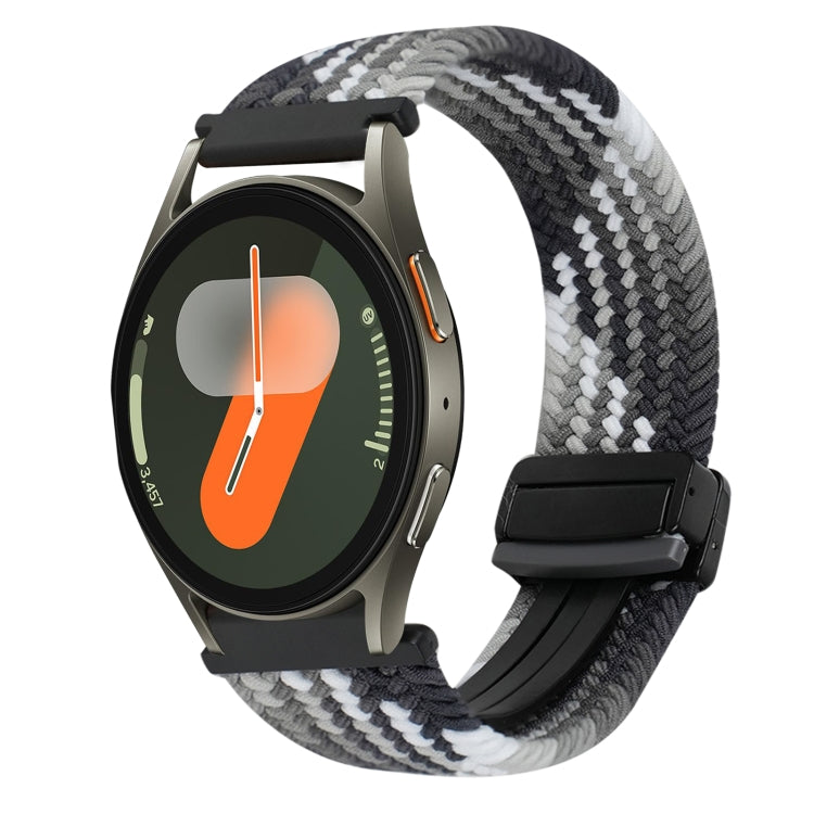 สายรัดนาฬิกาถักพร้อมตัวล็อกแม่เหล็ก 20 มม. สำหรับ Samsung Gear S2 Classic และ Galaxy Watch 7