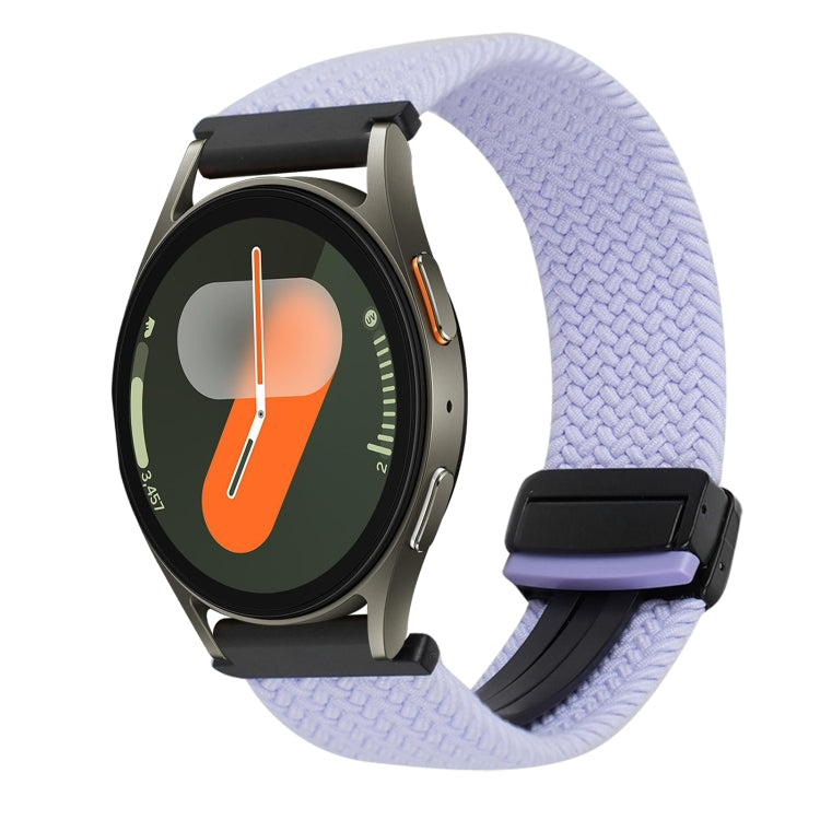 สายรัดนาฬิกาถักพร้อมตัวล็อกแม่เหล็ก 20 มม. สำหรับ Samsung Gear S2 Classic และ Galaxy Watch 7