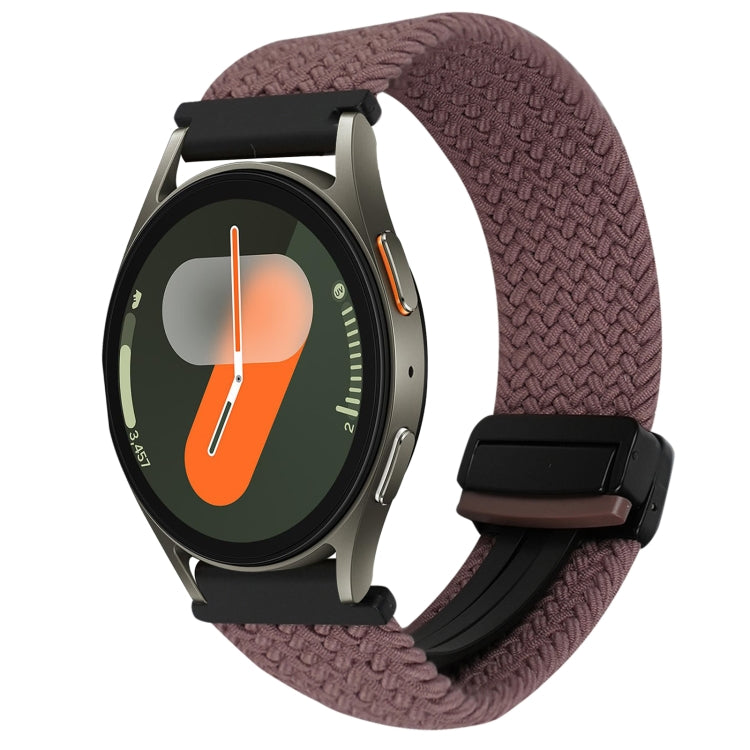 สายรัดนาฬิกาถักพร้อมตัวล็อกแม่เหล็ก 20 มม. สำหรับ Samsung Gear S2 Classic และ Galaxy Watch 7