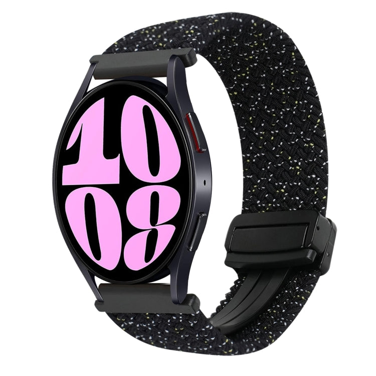 สายรัดนาฬิกาถักพร้อมตัวล็อกแม่เหล็ก 20 มม. สำหรับ Samsung Galaxy Watch 6 และ Galaxy Watch 5