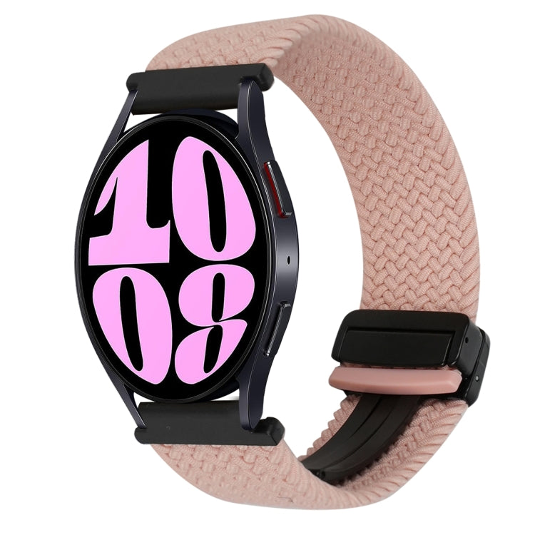 สายรัดนาฬิกาถักพร้อมตัวล็อกแม่เหล็ก 20 มม. สำหรับ Samsung Galaxy Watch 6 และ Galaxy Watch 5