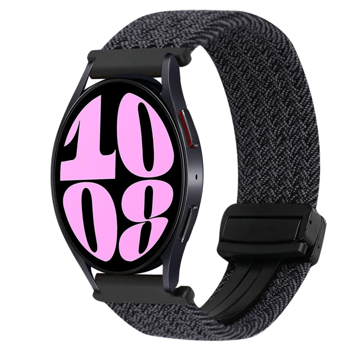 สายรัดนาฬิกาถักพร้อมตัวล็อกแม่เหล็ก 20 มม. สำหรับ Samsung Galaxy Watch 6 และ Galaxy Watch 5