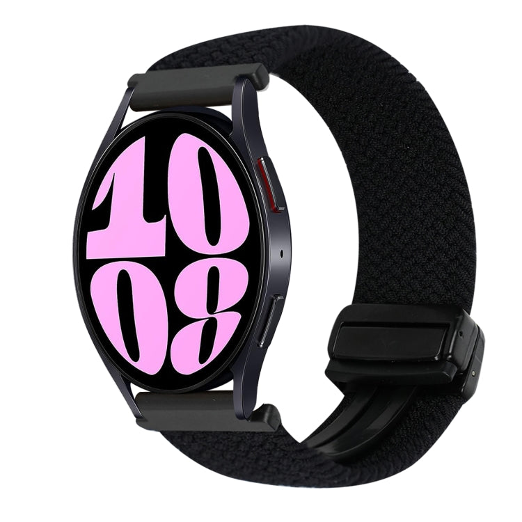 สายรัดนาฬิกาถักพร้อมตัวล็อกแม่เหล็ก 20 มม. สำหรับ Samsung Galaxy Watch 6 และ Galaxy Watch 5