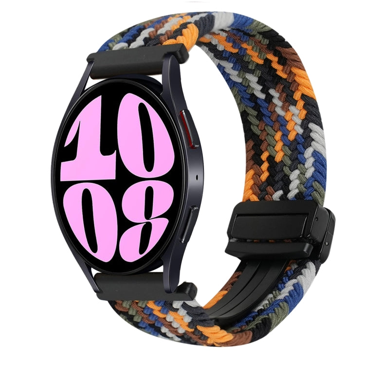 สายรัดนาฬิกาถักพร้อมตัวล็อกแม่เหล็ก 20 มม. สำหรับ Samsung Galaxy Watch 6 และ Galaxy Watch 5