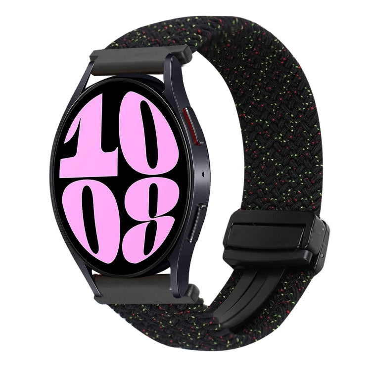 สายรัดนาฬิกาถักพร้อมตัวล็อกแม่เหล็ก 20 มม. สำหรับ Samsung Galaxy Watch 6 และ Galaxy Watch 5