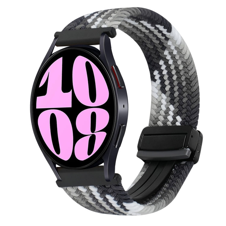 สายรัดนาฬิกาถักพร้อมตัวล็อกแม่เหล็ก 20 มม. สำหรับ Samsung Galaxy Watch 6 และ Galaxy Watch 5