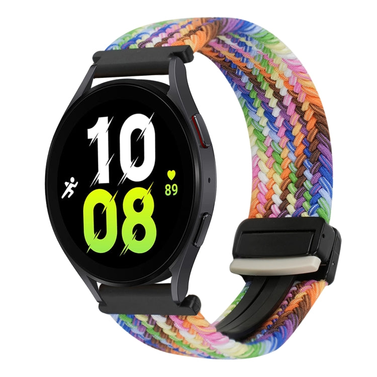 สายรัดนาฬิกาถักพร้อมตัวล็อกแม่เหล็ก 20 มม. สำหรับ Samsung Galaxy Watch 6 และ Galaxy Watch 5