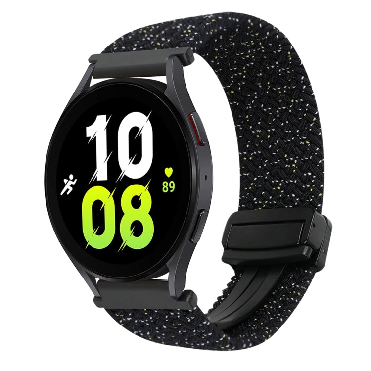 สายรัดนาฬิกาถักพร้อมตัวล็อกแม่เหล็ก 20 มม. สำหรับ Samsung Galaxy Watch 6 และ Galaxy Watch 5