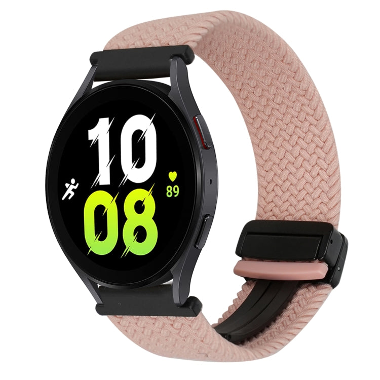 สายรัดนาฬิกาถักพร้อมตัวล็อกแม่เหล็ก 20 มม. สำหรับ Samsung Galaxy Watch 6 และ Galaxy Watch 5