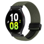 สายรัดนาฬิกาถักพร้อมตัวล็อกแม่เหล็ก 20 มม. สำหรับ Samsung Galaxy Watch 6 และ Galaxy Watch 5