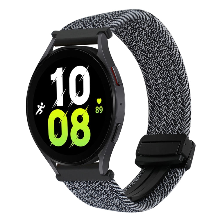สายรัดนาฬิกาถักพร้อมตัวล็อกแม่เหล็ก 20 มม. สำหรับ Samsung Galaxy Watch 6 และ Galaxy Watch 5