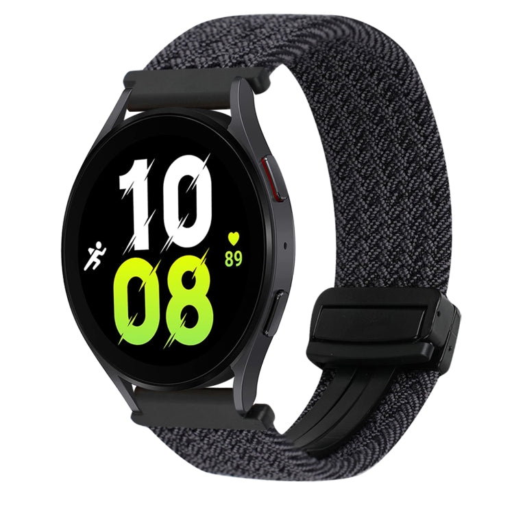 สายรัดนาฬิกาถักพร้อมตัวล็อกแม่เหล็ก 20 มม. สำหรับ Samsung Galaxy Watch 6 และ Galaxy Watch 5