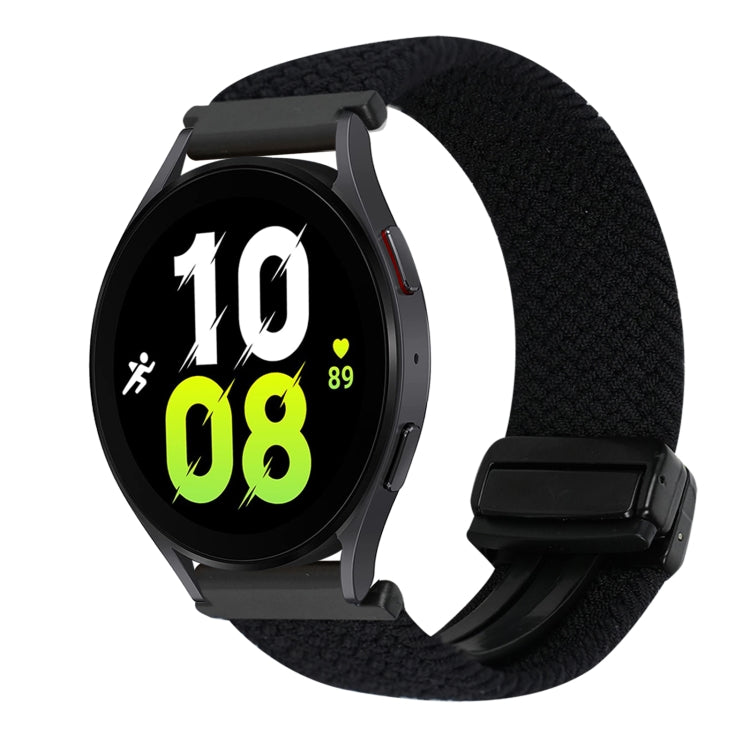 สายรัดนาฬิกาถักพร้อมตัวล็อกแม่เหล็ก 20 มม. สำหรับ Samsung Galaxy Watch 6 และ Galaxy Watch 5