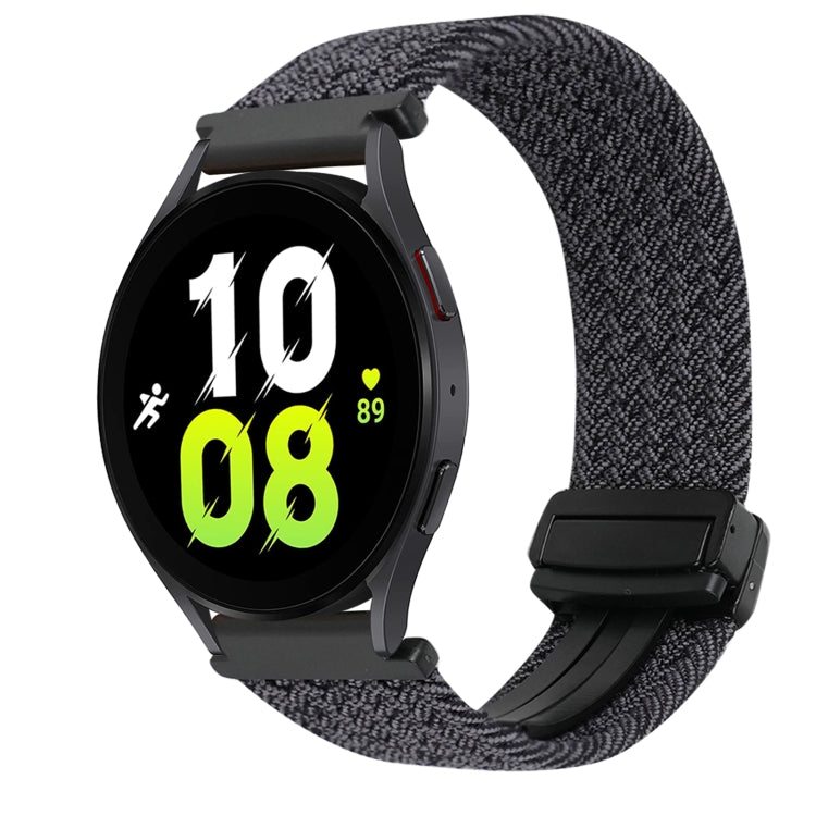 สายรัดนาฬิกาถักพร้อมตัวล็อกแม่เหล็ก 20 มม. สำหรับ Samsung Galaxy Watch 6 และ Galaxy Watch 5