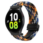 สายรัดนาฬิกาถักพร้อมตัวล็อกแม่เหล็ก 20 มม. สำหรับ Samsung Galaxy Watch 6 และ Galaxy Watch 5