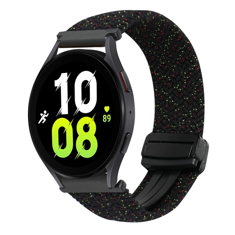 สายรัดนาฬิกาถักพร้อมตัวล็อกแม่เหล็ก 20 มม. สำหรับ Samsung Galaxy Watch 6 และ Galaxy Watch 5