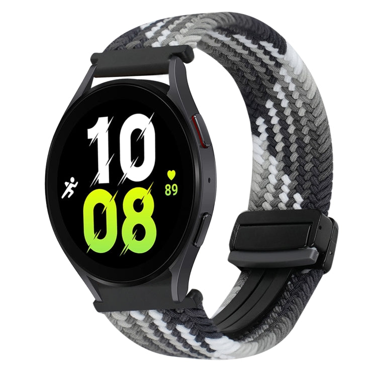 สายรัดนาฬิกาถักพร้อมตัวล็อกแม่เหล็ก 20 มม. สำหรับ Samsung Galaxy Watch 6 และ Galaxy Watch 5