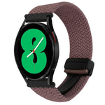 20mm Magnetic Buckle Braided Watch Strap, For Samsung Galaxy Watch 4, For Samsung Galaxy Watch 4 Classic