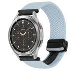 20mm Magnetic Buckle Braided Watch Strap, For Samsung Galaxy Watch 4, For Samsung Galaxy Watch 4 Classic