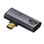 อะแดปเตอร์แปลง USB-C / Type-C ตัวผู้เป็น Type-C ตัวเมียคู่ USB3.2/10Gbps OTG พร้อมชาร์จ PD100W, Type-C ตัวเมียคู่