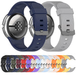 สายรัดนาฬิกาซิลิโคนสีเรียบสำหรับกีฬา สำหรับ Google Pixel Watch 4 / Watch 3 45mm