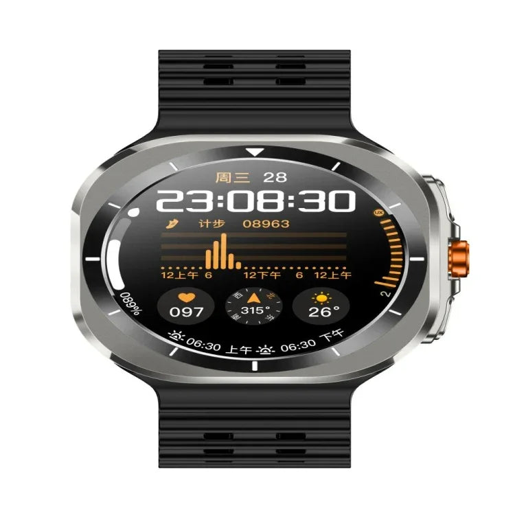 Z7 Ultra นาฬิกาอัจฉริยะหน้าจอสี 1.46 นิ้ว รองรับการโทรบลูทูธ / การติดตามสุขภาพ
