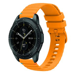 สายซิลิโคนลายจุดเย็บคลื่น 20มม. สำหรับ Samsung Galaxy Watch 42มม., สำหรับ Samsung Gear S2 Classic