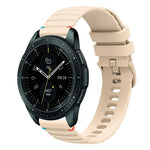 สายซิลิโคนลายจุดเย็บคลื่น 20มม. สำหรับ Samsung Galaxy Watch 42มม., สำหรับ Samsung Gear S2 Classic