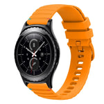สายซิลิโคนลายจุดเย็บคลื่น 20มม. สำหรับ Samsung Galaxy Watch 42มม., สำหรับ Samsung Gear S2 Classic