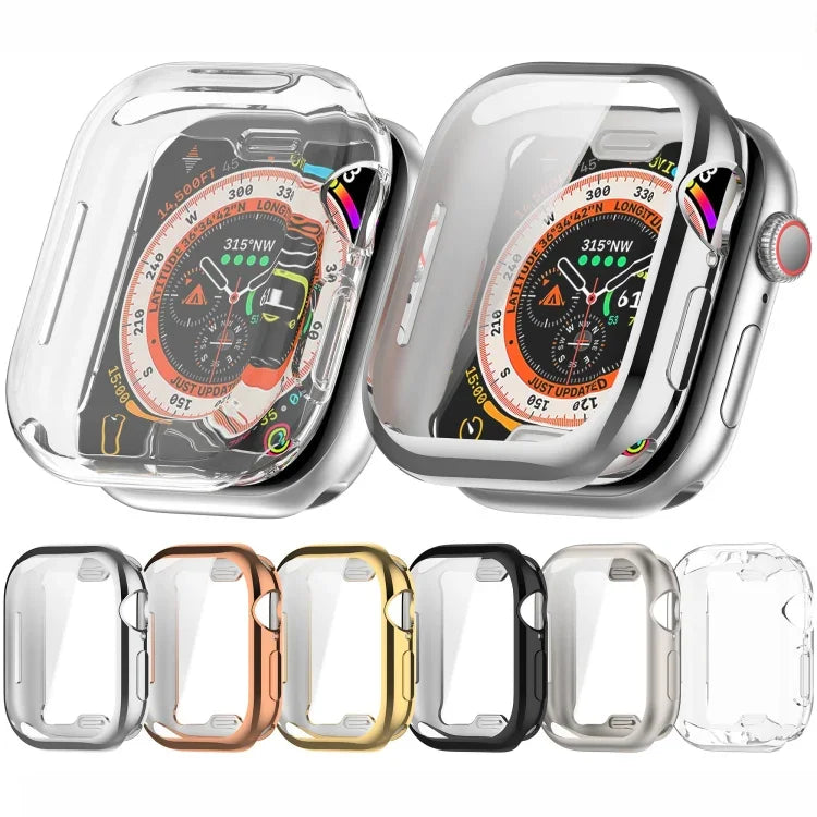 เคส TPU ชุบแบบครอบคลุม สำหรับ Apple Watch Series 11 / 10 ขนาด 46 มม., สำหรับ Apple Watch Series 11 / 10 ขนาด 42 มม.
