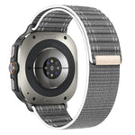 สายไนลอนลายคลื่นทะเลแบบตะขอและห่วง สำหรับ Samsung Galaxy Watch Ultra 47มม. / Ultra 2025