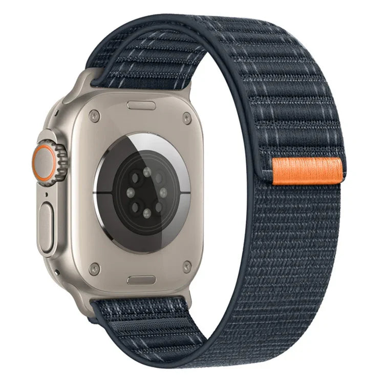 สายรัดนาฬิกาไนลอนตีนตุ๊กแกลายคลื่นทะเล สำหรับ Apple Watch Series 4 ขนาด 44 มม., สำหรับ Apple Watch Series 4 ขนาด 40 มม., สำหรับ Apple Watch Series 3 ขนาด 38 มม., สำหรับ Apple Watch Series 3 ขนาด 42 มม.
