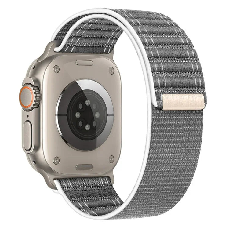 สายรัดนาฬิกาไนลอนตีนตุ๊กแกลายคลื่นทะเล สำหรับ Apple Watch Series 4 ขนาด 44 มม., สำหรับ Apple Watch Series 4 ขนาด 40 มม., สำหรับ Apple Watch Series 3 ขนาด 38 มม., สำหรับ Apple Watch Series 3 ขนาด 42 มม.