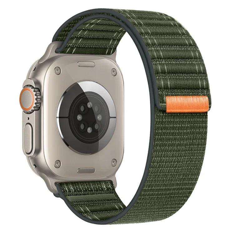 สายรัดนาฬิกาไนลอนตีนตุ๊กแกลายคลื่นทะเล สำหรับ Apple Watch Series 4 ขนาด 44 มม., สำหรับ Apple Watch Series 4 ขนาด 40 มม., สำหรับ Apple Watch Series 3 ขนาด 38 มม., สำหรับ Apple Watch Series 3 ขนาด 42 มม.