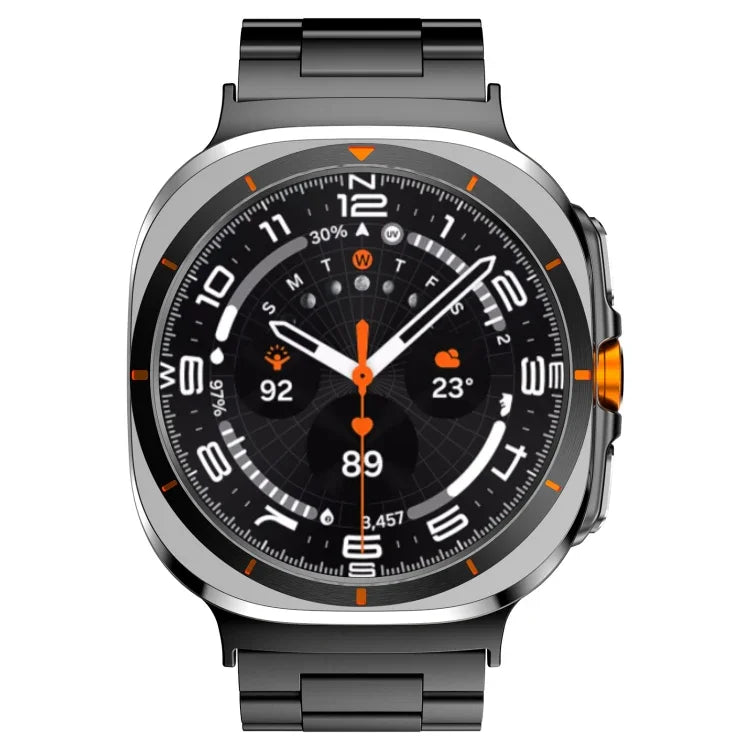 สายโลหะไทเทเนียมอัลลอยสามเม็ด สำหรับ Samsung Galaxy Watch Ultra 47 มม.
