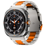 สายโลหะไทเทเนียมอัลลอยสามเม็ด สำหรับ Samsung Galaxy Watch Ultra 47 มม.