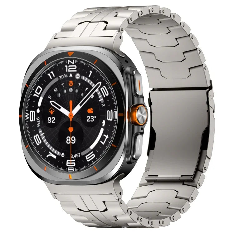 สายโลหะไทเทเนียมอัลลอย สำหรับ Samsung Galaxy Watch Ultra 47 มม.