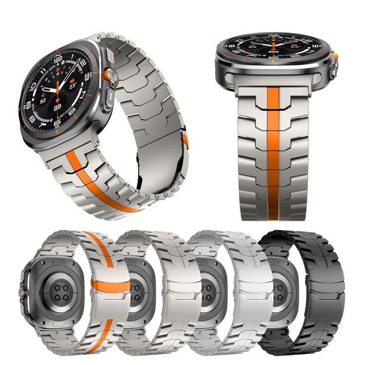 สายโลหะไทเทเนียมอัลลอย สำหรับ Samsung Galaxy Watch Ultra 47 มม.